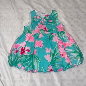 Lilly Pulitzer Baby Britta Bubble Dress 6/12 Months
